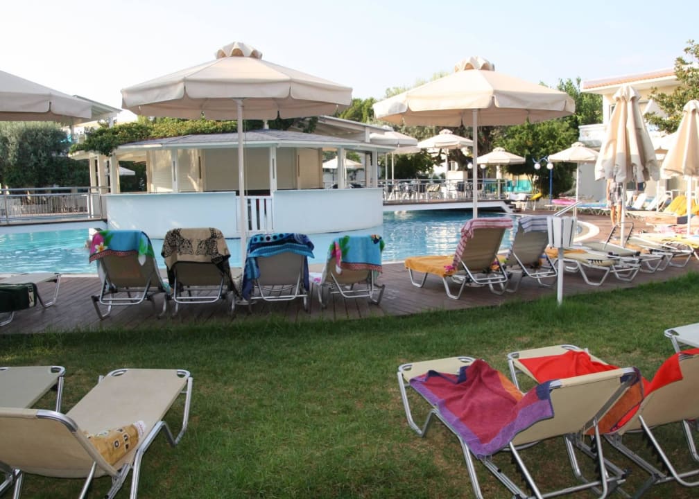 Blick aus der Zimmertür Lydia Maris Resort & Spa