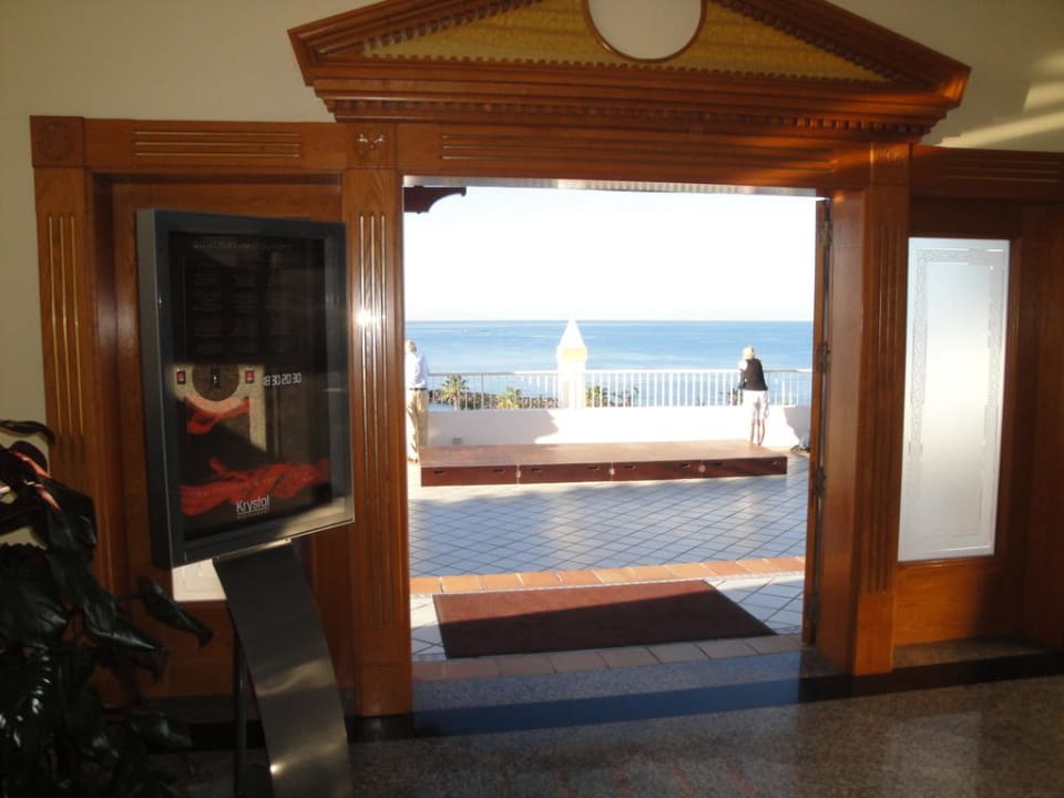 Ausgang zur wunderschönen Terrasse Hotel Riu Palace Tenerife