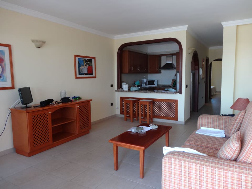 Wohnzimmer & Küche Hotel Callaomar