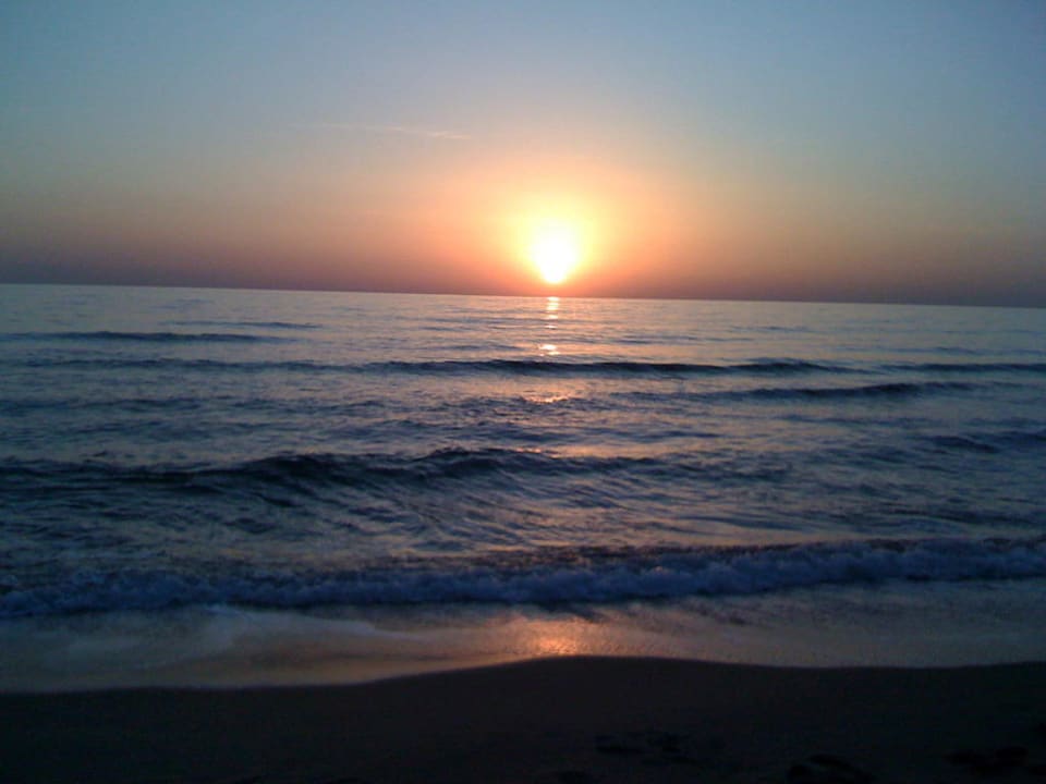 Sonnenuntergang Hotel Le Palme