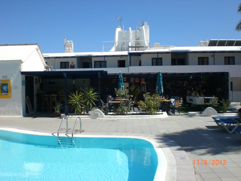 Pool mit gemütlicher Snackbar Bungalows & Appartements Playamar