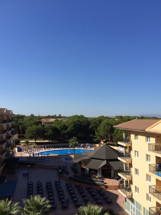Vom 4. Stock mit Sonne Aparthotel Can Picafort Palace