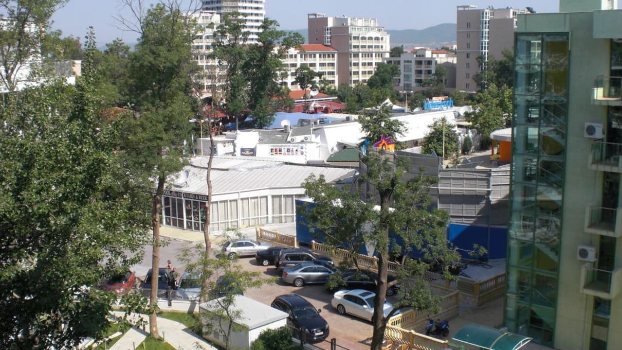 Ausblick vom Balkon Sentido Neptun Beach