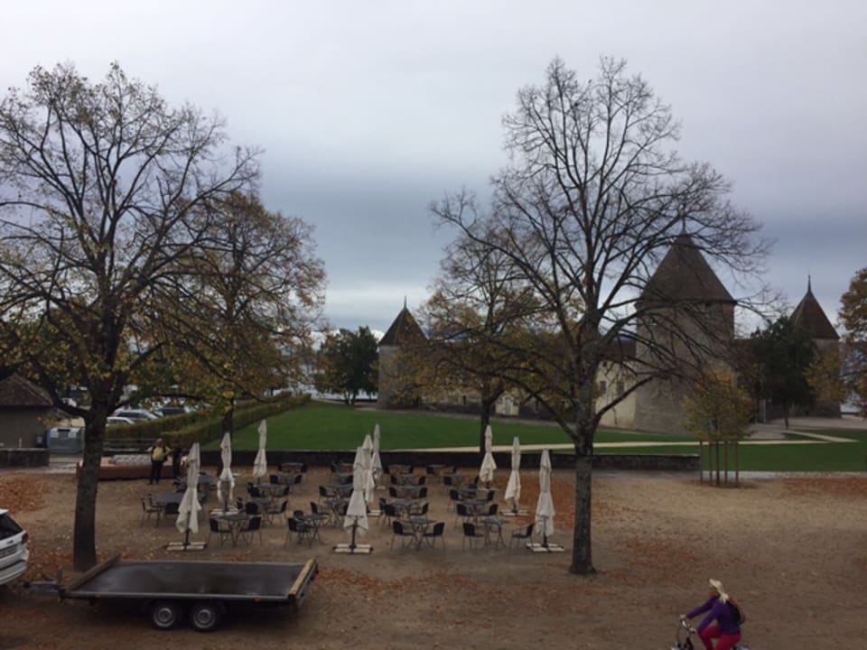 Ausblick L HÔTEL by Hostellerie du Château