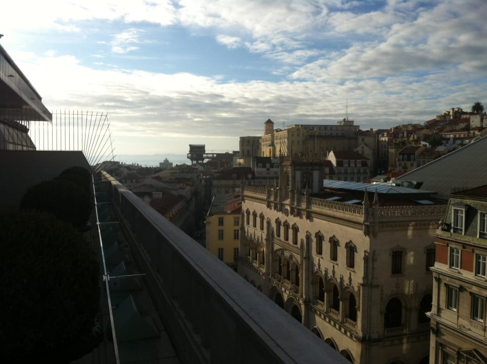 Blick von der Dachterrasse Hotel Altis Avenida