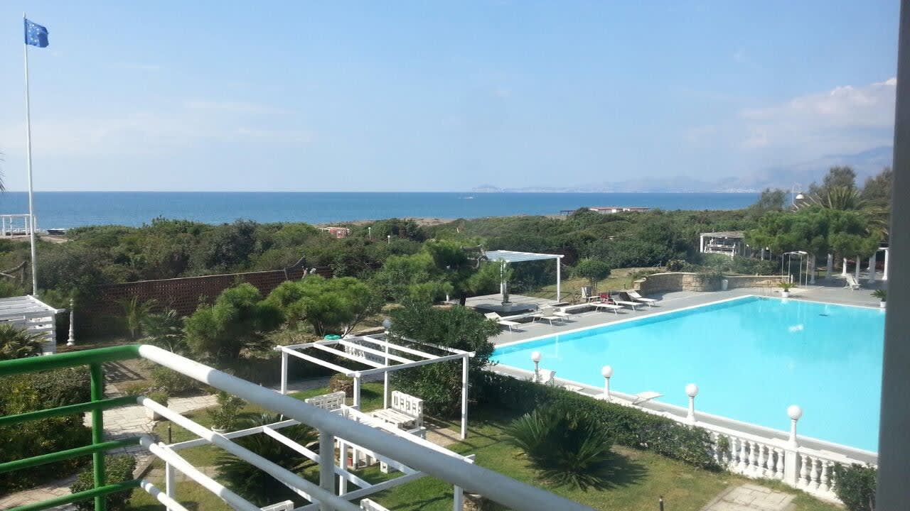 Ausblick Hotel Domizia Palace