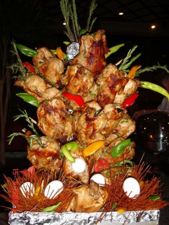 Ein Hähnchenbaum Ghazala Beach