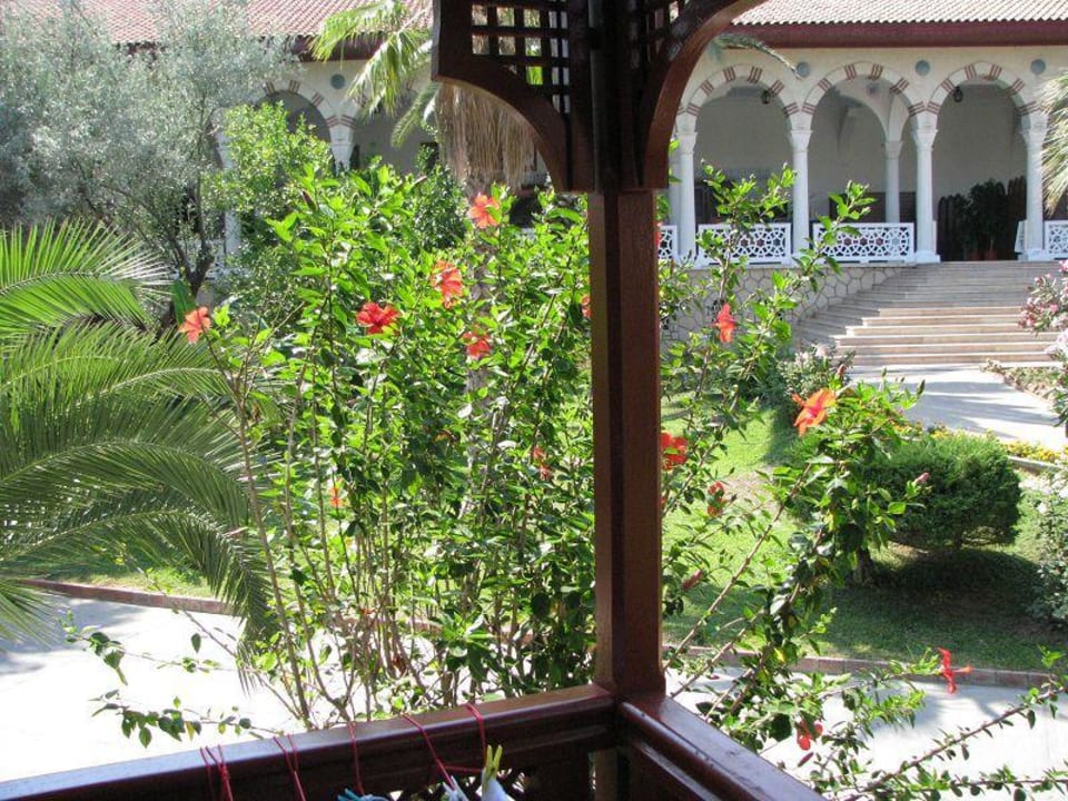 Blick vom Balkon Ali Bey Club