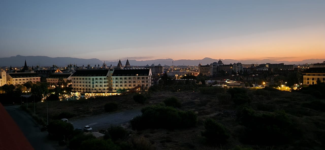 Ausblick Royal Taj Mahal Hotel