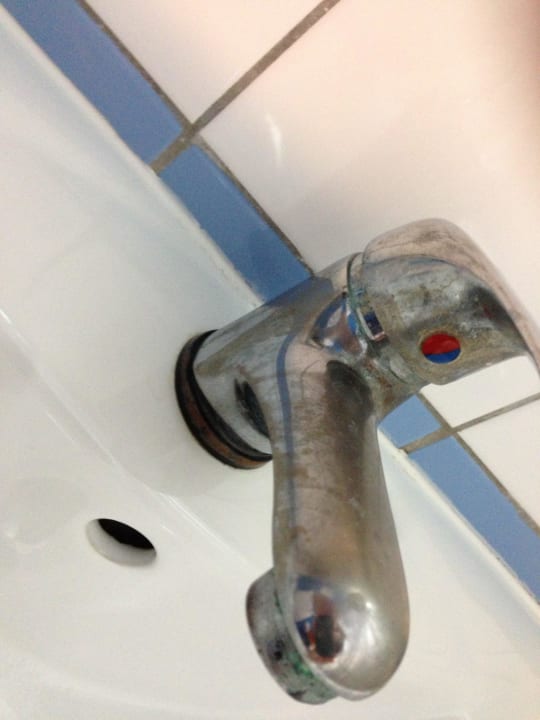 Angelaufener Wasserhahn Ibis Styles London Walthamstow