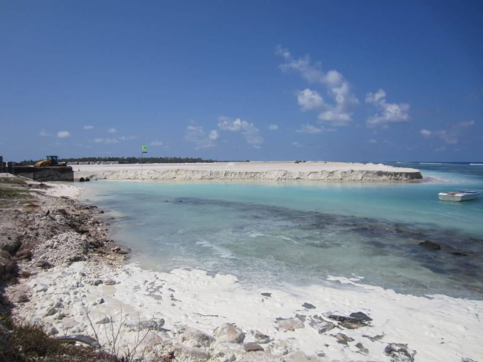 Sand wird weiter aufgeschüttet Hotel Newtown Inn