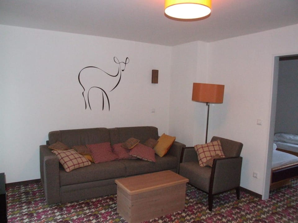 Wohnbereich Hotel Bannwaldsee