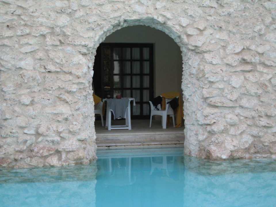 Eines von den Grottenzimmern Ghazala Gardens