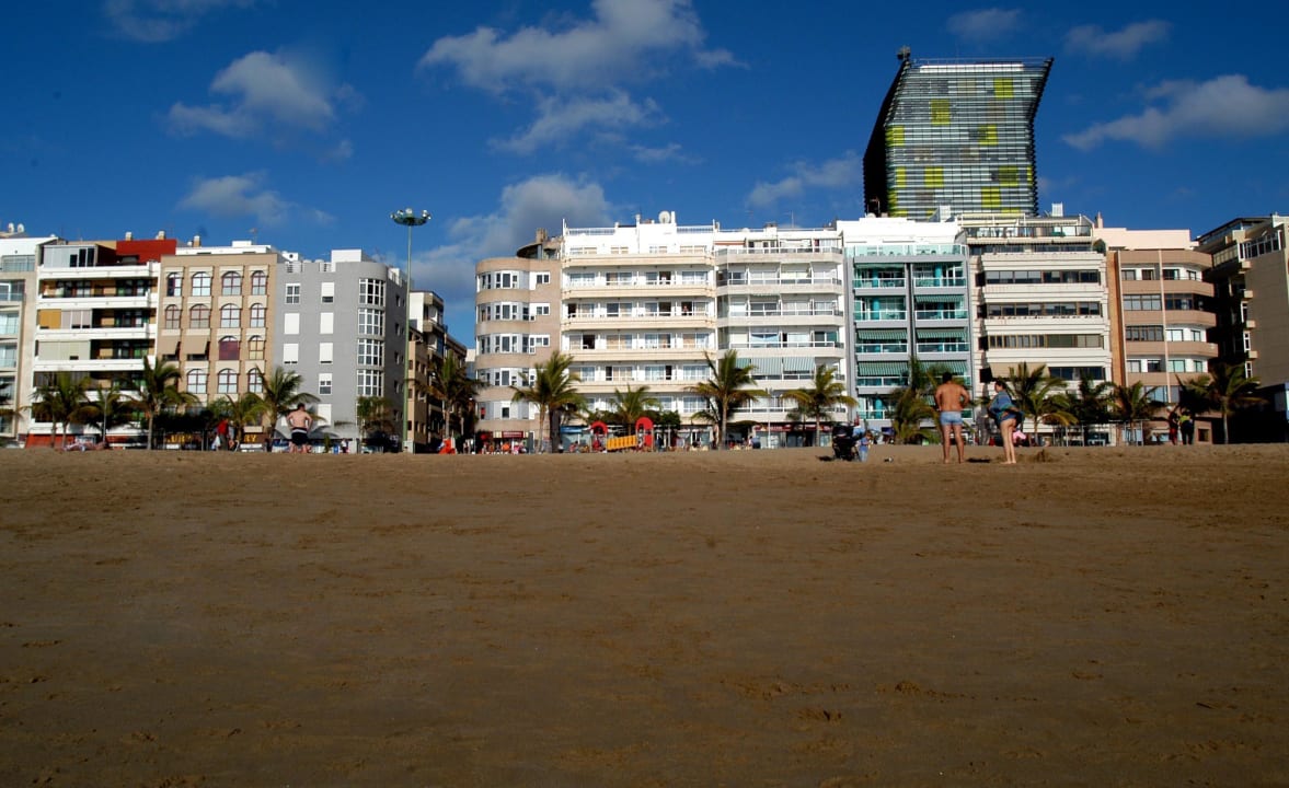 Vista desde la playa RK Luz Playa Suites