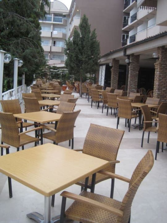 Außenterrasse Seaden Corolla Hotel