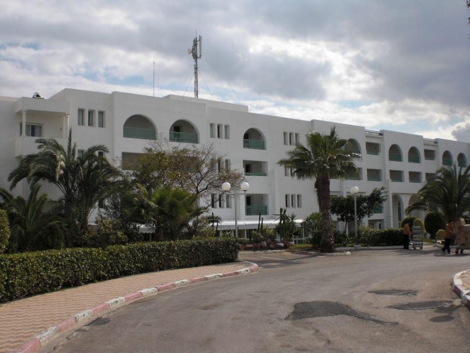 Eingangsbereich Hotel El Mouradi Skanes Beach