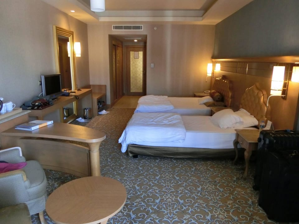 Unser Zimmer (Westflügel, seilt.Meerblick) Royal Holiday Palace