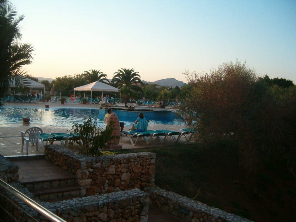 Sonnenuntergang übern Hotel Hotel Mariant Park