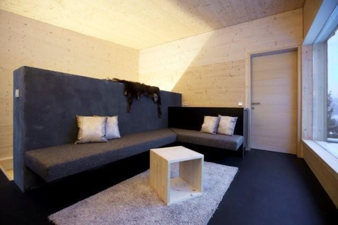 Wohnzimmer  Hotel Refugio Laudegg