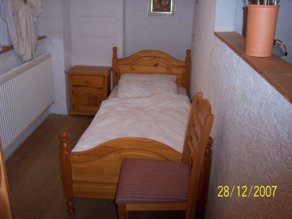 Bett für das Kind in der Suite Hotel Bayernstern