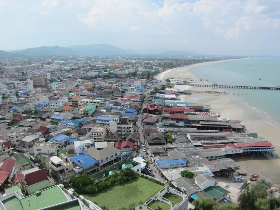 Ausblick von der Skybar Hilton Hua Hin Resort & Spa