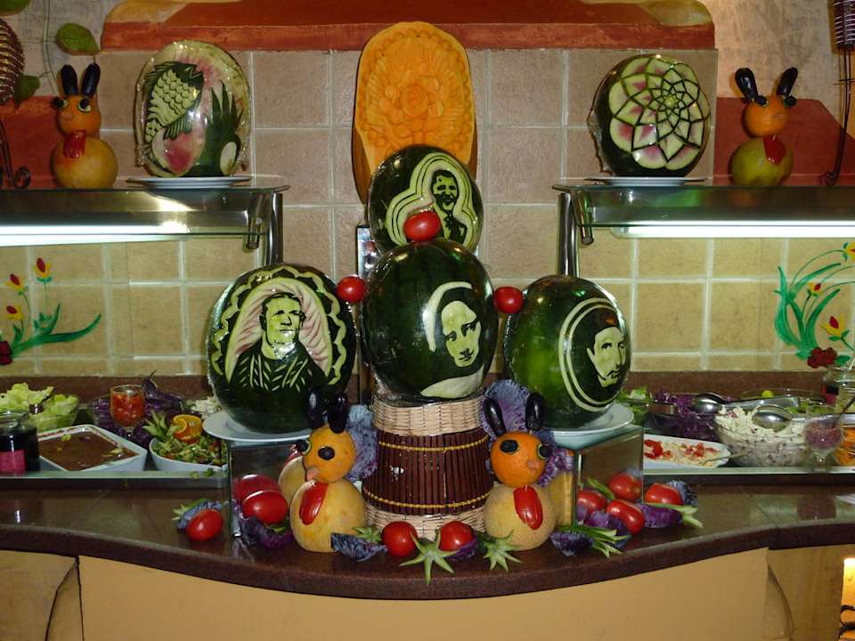 Abendbüffet Pickalbatros Alf Leila Wa Leila Resort - Neverland Hurghada