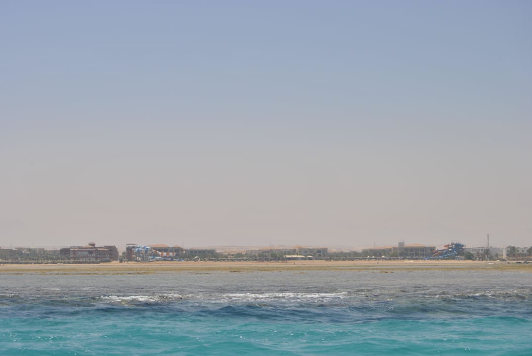 Ansicht der Anlage vom Meer aus JAZ Aquamarine Resort