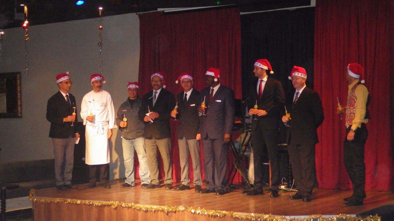 Weihnachtsempfang Hotel Riu Tikida Garden - Adults Only