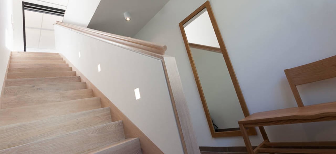 Strandvilla Sellin | Penthouse Treppe Die Strandvilla Sellin - Appartements und Penthäuser