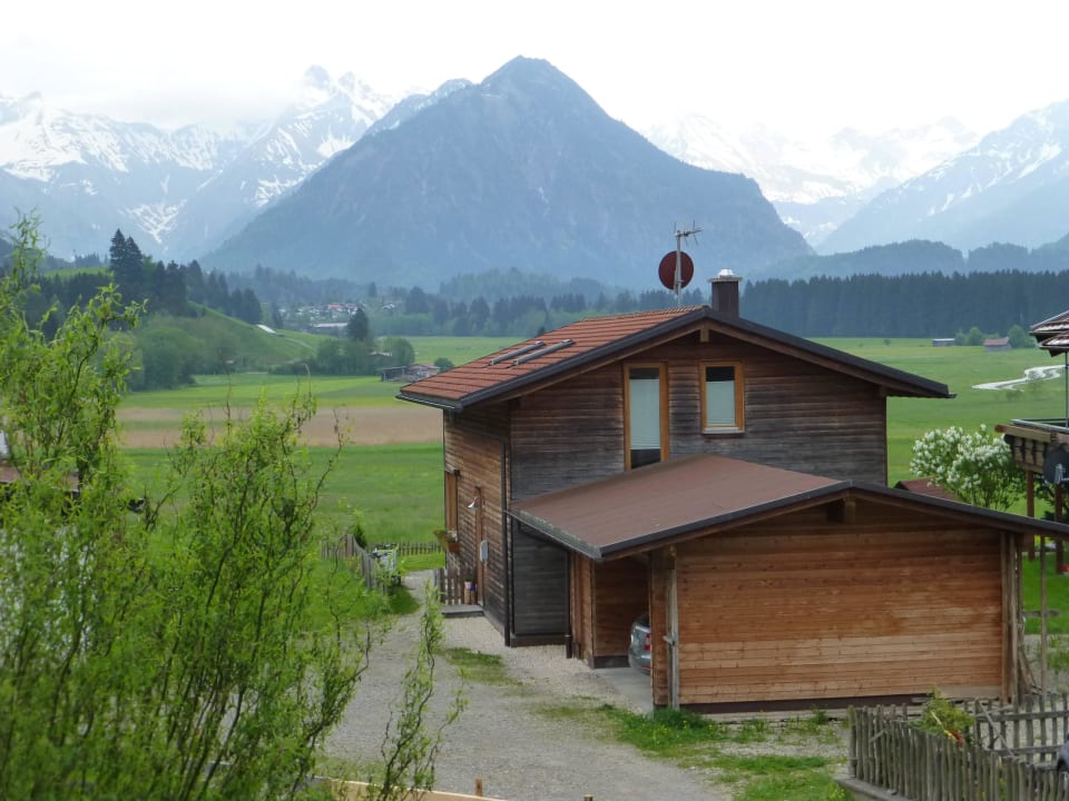 Vom balkon ausblick auf oberstdorf Familien- und Wellnesshotel Viktoria