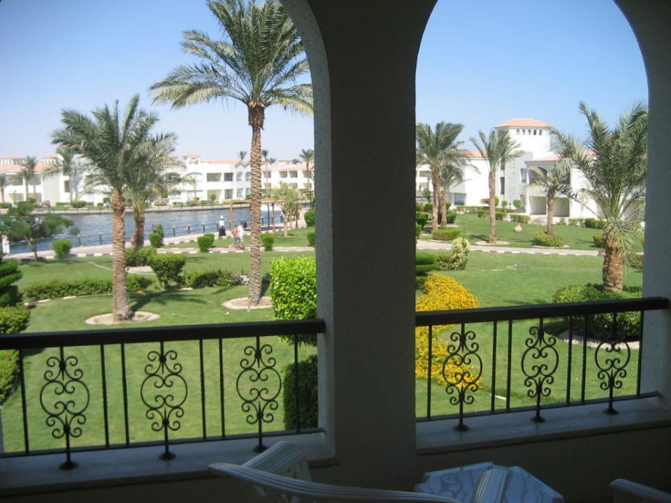 Aussicht vom Banlkon Zimmer 2609 Pickalbatros Dana Beach Resort - Hurghada
