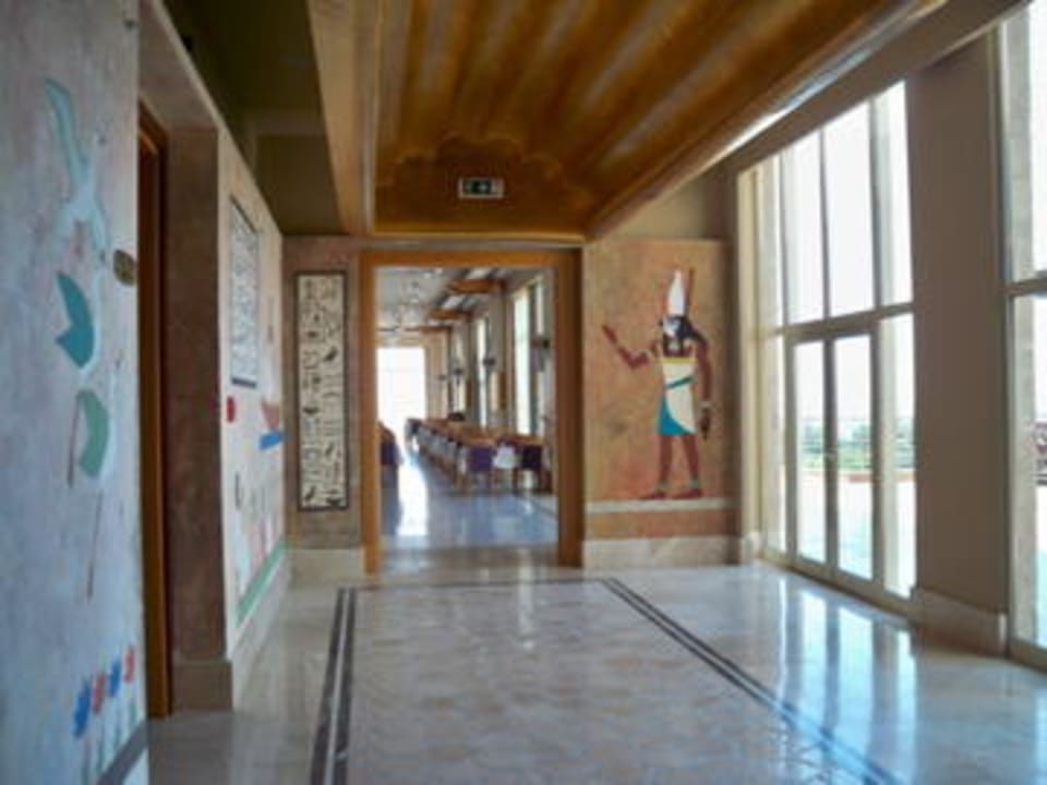 Eingang vom  2. Hauptrestaurant Horus Paradise Luxury Resort & Club