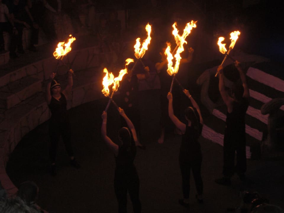 Feuershow Hotel Club Paradiso
