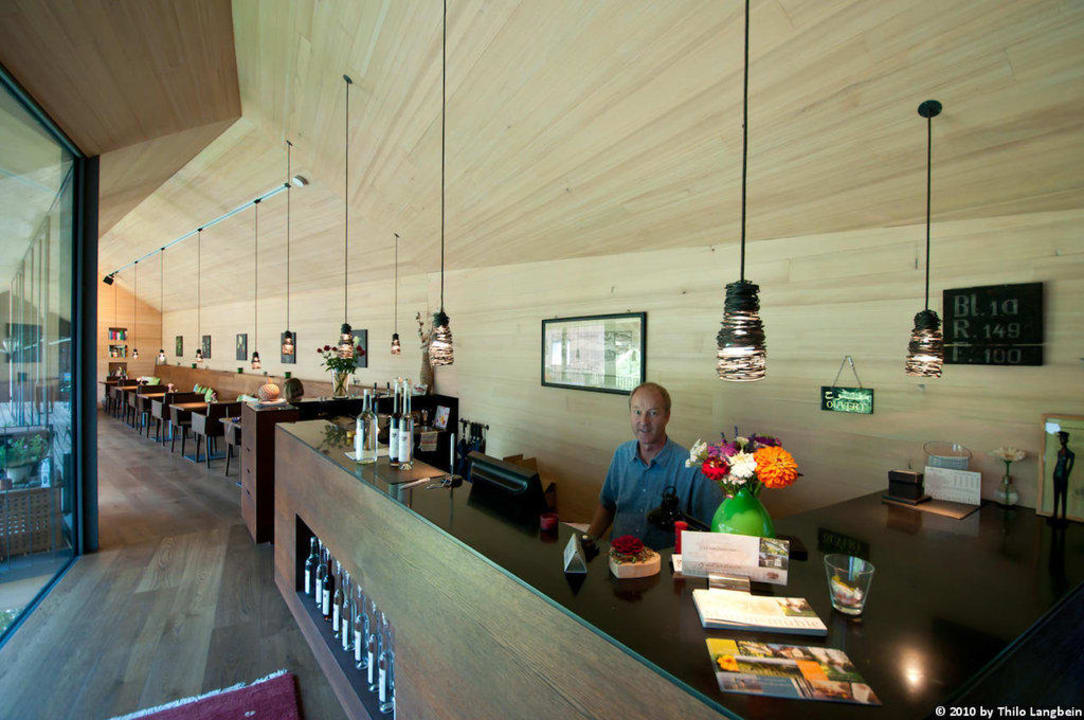 Rezeption im Neubau Landhotel Martinsmühle