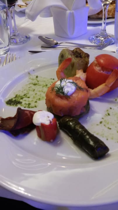 Silvestermenü, die Vorspeisen Paloma Oceana