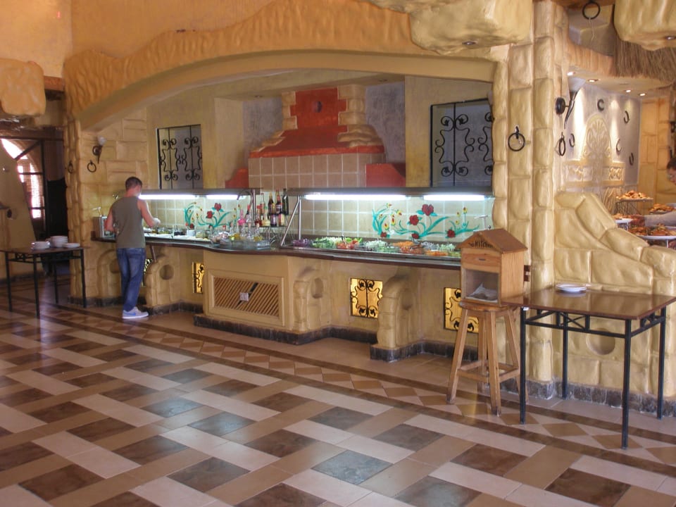 Eins der zahlreichen Buffets Pickalbatros Alf Leila Wa Leila Resort - Neverland Hurghada