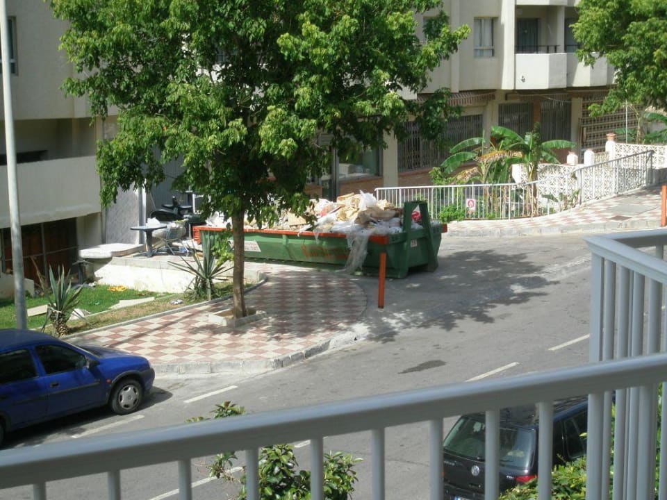 Niicht gerade traumhafter Ausblick oder? Hotel Riu Nautilus - Adults only