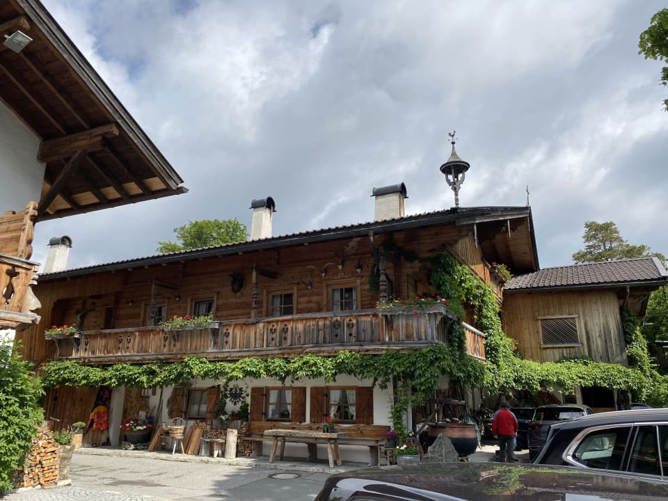 Außenansicht Alpengasthof Gröbl Alm