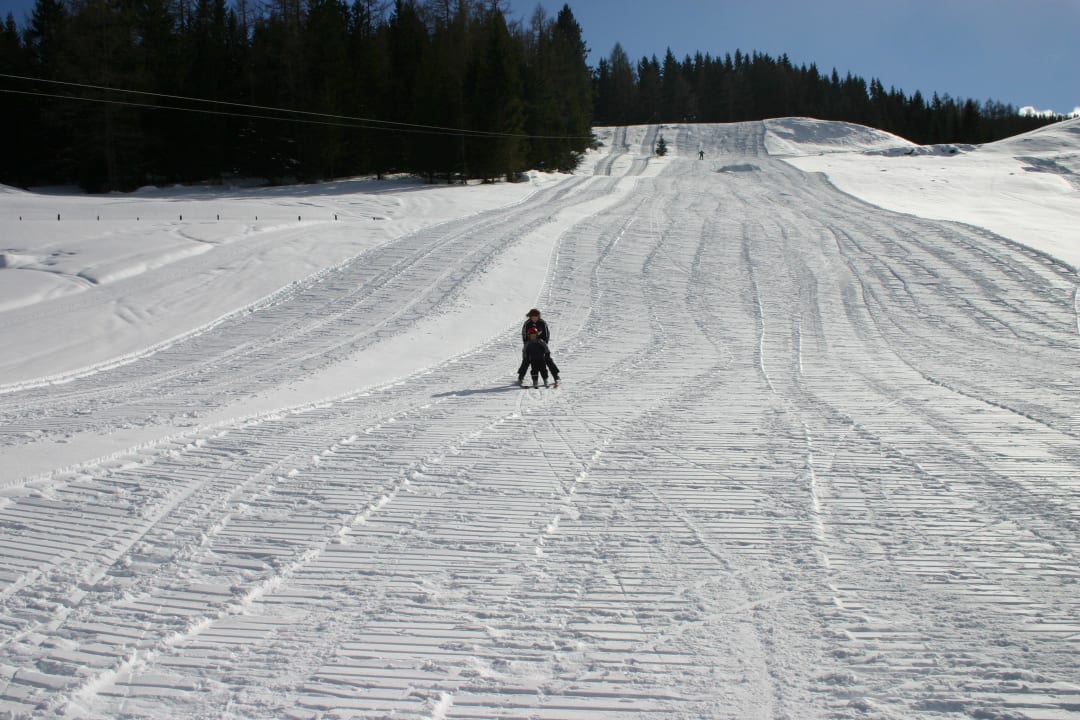 Unser Haushang von unserem kleinen Skilift  Alpengasthof Moser
