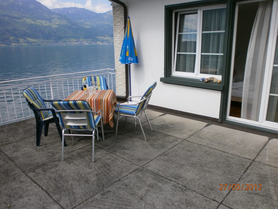 Balkon Seehotel Schwert