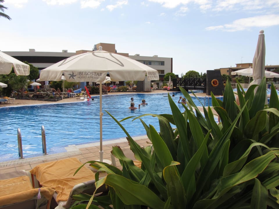 Pool abseits von Animation Iberostar Waves Gaviotas Park