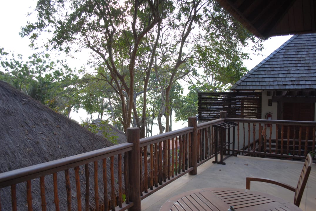 Blick aus Spa Villa 909 Le Vimarn Cottages & Spa