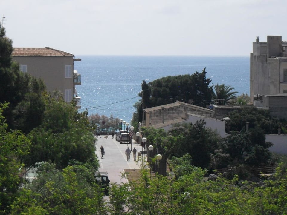 Blick vom Hotel zum Meer Hotel Mariant Park