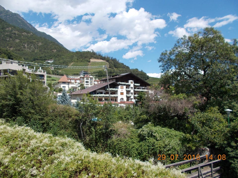 Ausblick vom Zimmer Hotel Funggashof