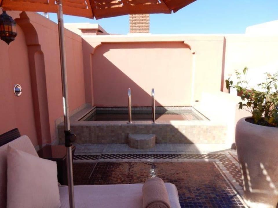 Riad 8 Dachgarten Royal Mansour Marrakech