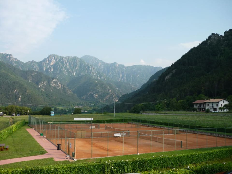 Blick vom Balkon Hotel Residence La Pertica