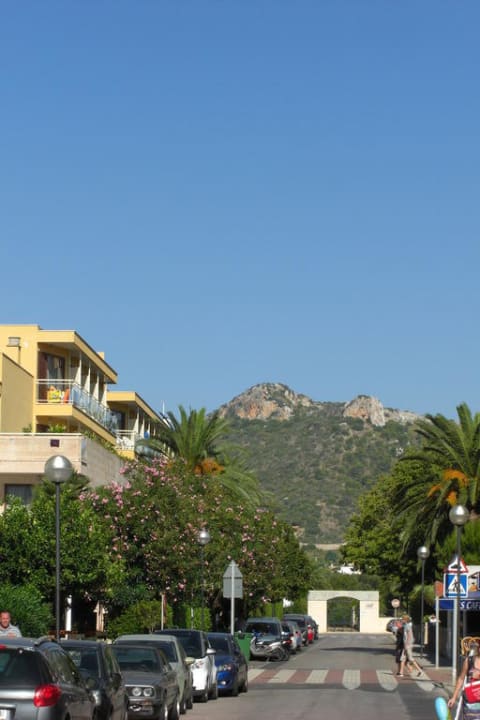 Sicht zur Hauptstraße BLUESEA Cala Millor