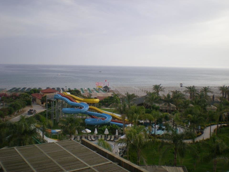 Der Ausblick von unserem Balkon Sunis Kumköy Beach Resort Hotel & Spa
