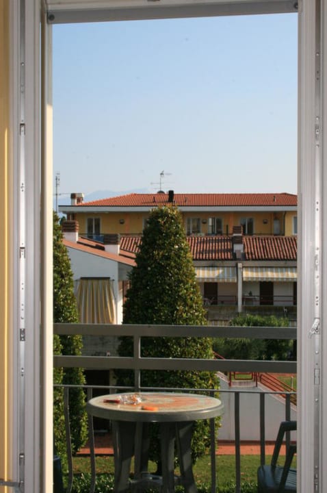 Bilck von unserem Zimmer Hotel Villa Rosa