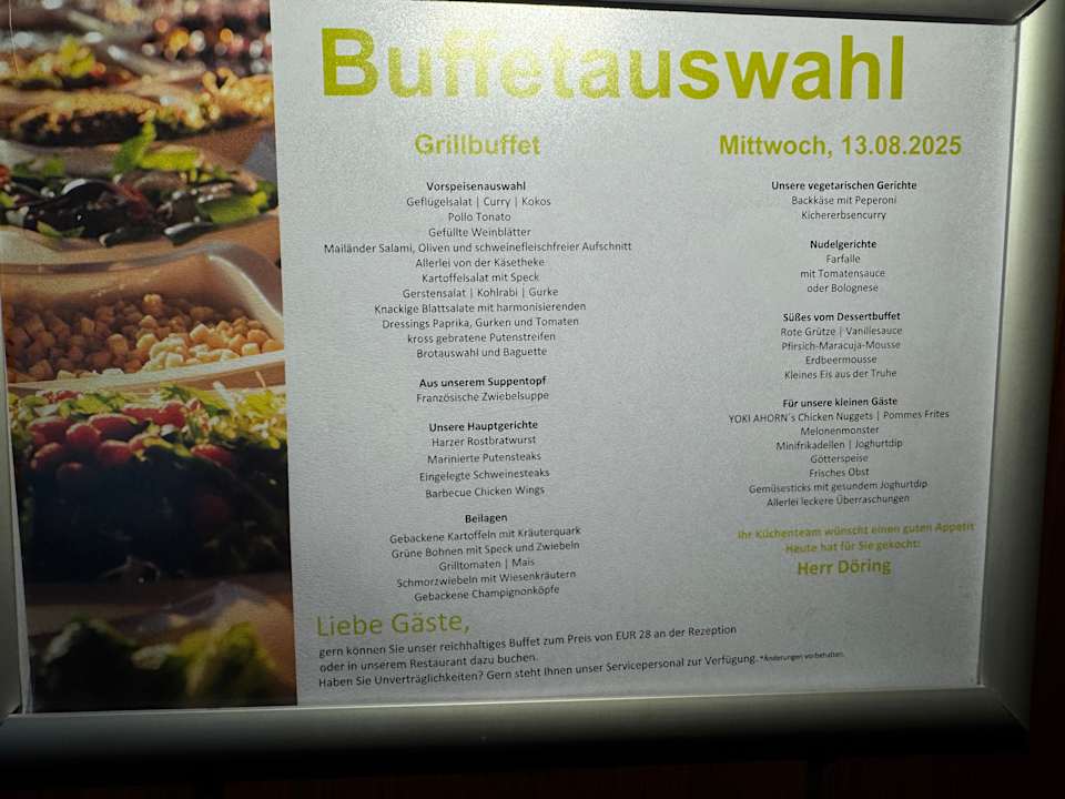 Gastro AHORN Harz Hotel Braunlage